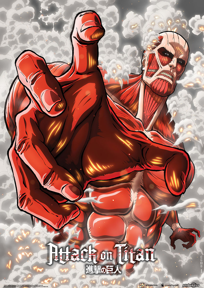 Attack on Titan Character Artwork Canvas Print & Poster Wall Art - AI PRINT LAB